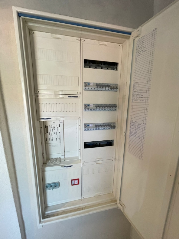 Sicherungskasten Maisonettewohnung Sinsheim / Hilsbach