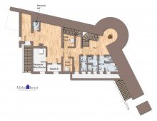 Grundriss neu Gastst�tte UG GLOBAL INVEST SINSHEIM | Tolles 1-2 Familienhaus in bester Innenstadt-Lage von Wiesloch