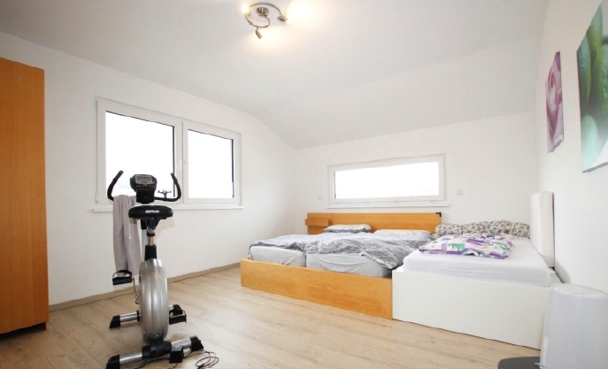 Schlafzimmer Einfamilienhaus Angelbachtal