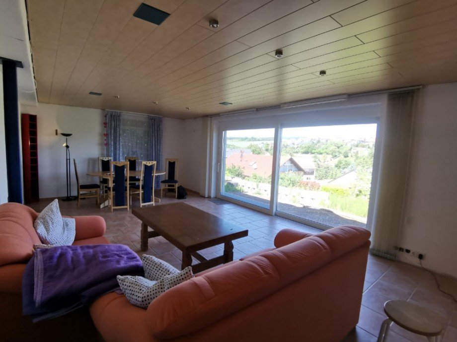 Wohnzimmer EG Einfamilienhaus Billigheim