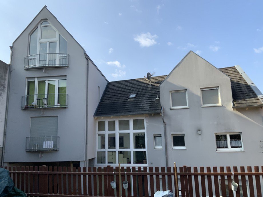 Ansicht Hofseite Mehrfamilienhaus �stringen
