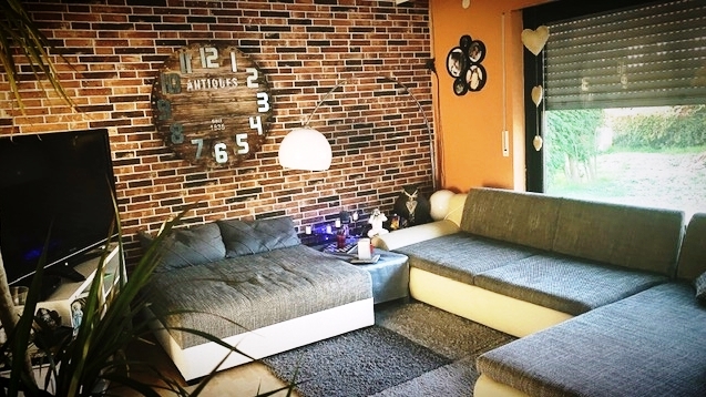 Wohnzimmer Einfamilienhaus Sinsheim