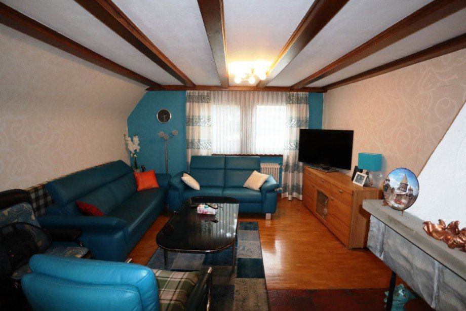 Wohnzimmer Maisonettewohnung Sinsheim