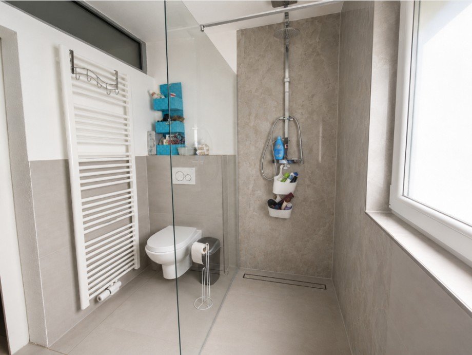 Badezimmer Erdgeschosswohnung Offenau