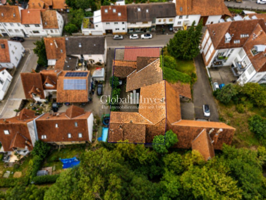 Luftaufnahme Einfamilienhaus Wiesloch