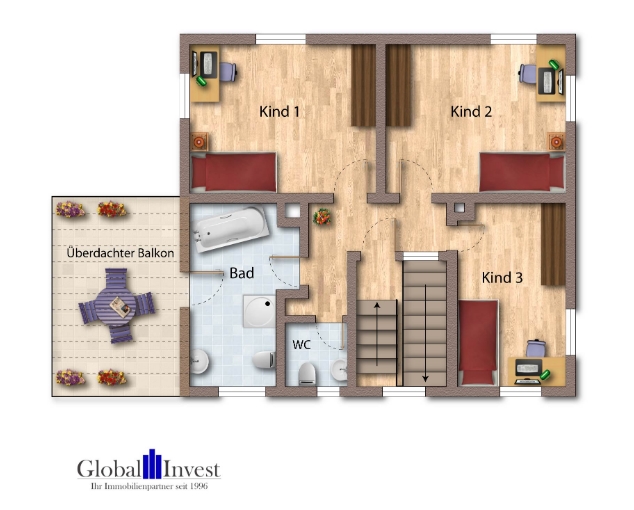 Obergeschoss Einfamilienhaus Heilbronn / Frankenbach