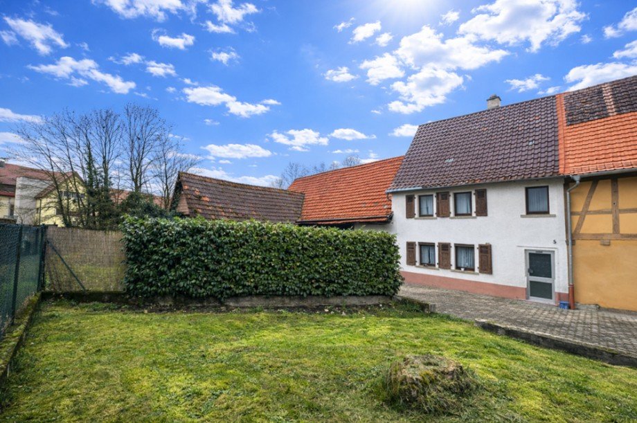 Ansicht Doppelhaush�lfte M�hlhausen