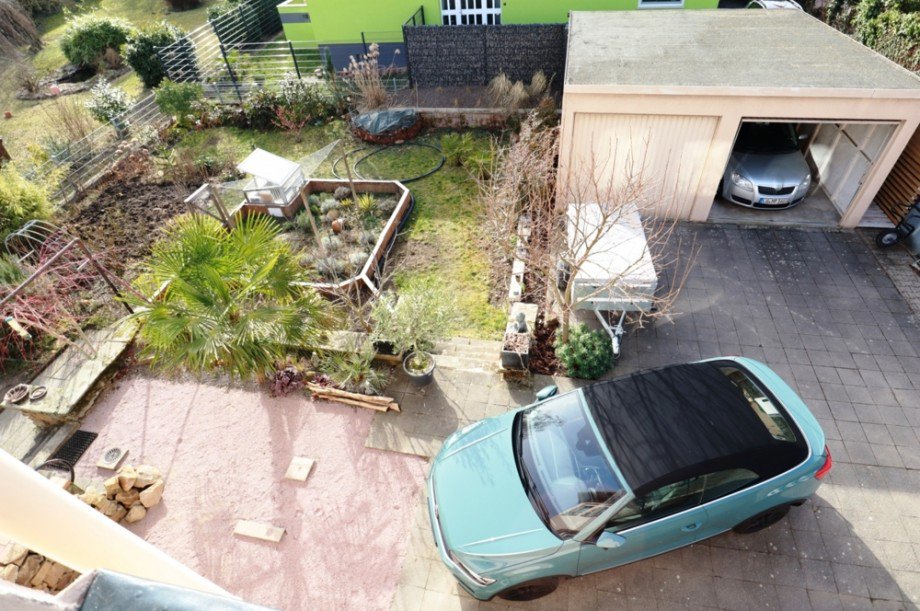Blick vom Balkon Zweifamilienhaus Ludwigshafen am Rhein / Mundenheim