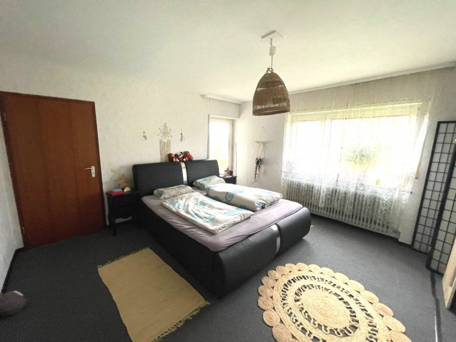 Schlafzimmer ELW Einfamilienhaus Sinsheim / Rohrbach