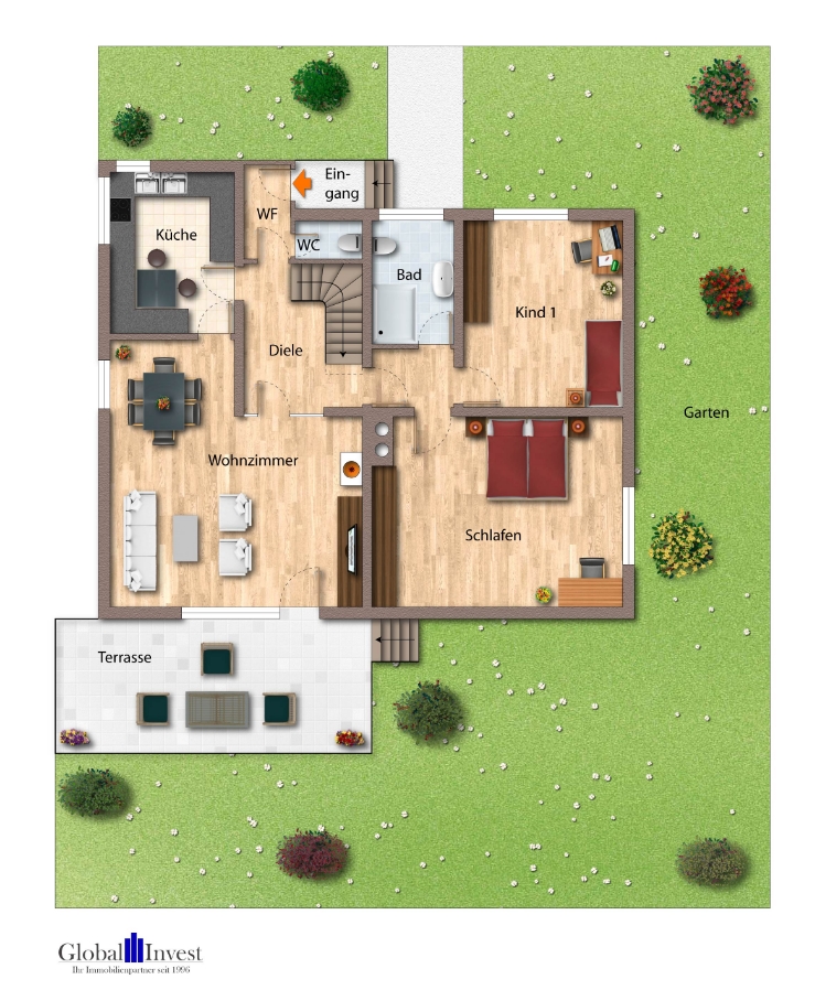 Erdgeschoss Einfamilienhaus Sinsheim / D�hren