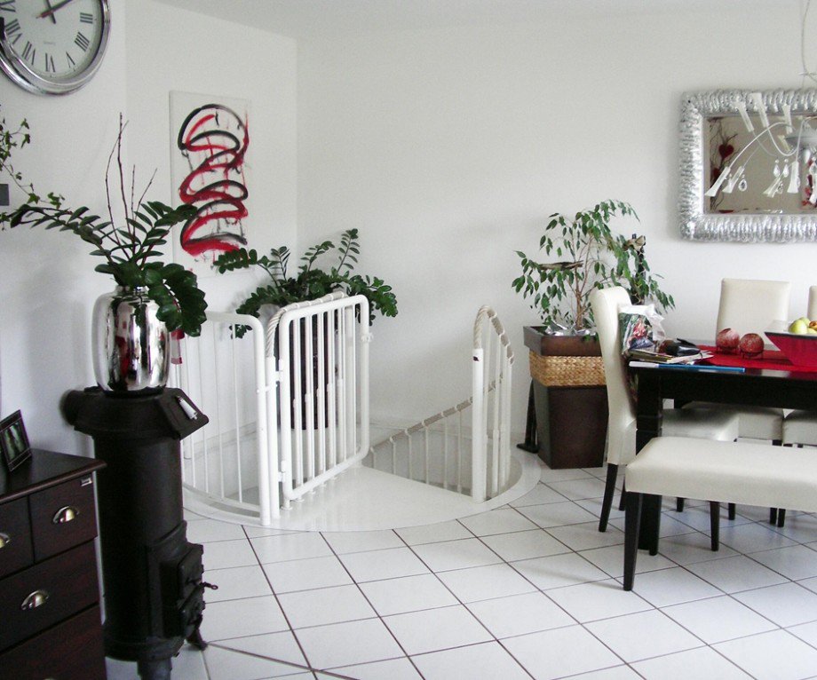 Wohnzimmer Maisonettewohnung Sinsheim