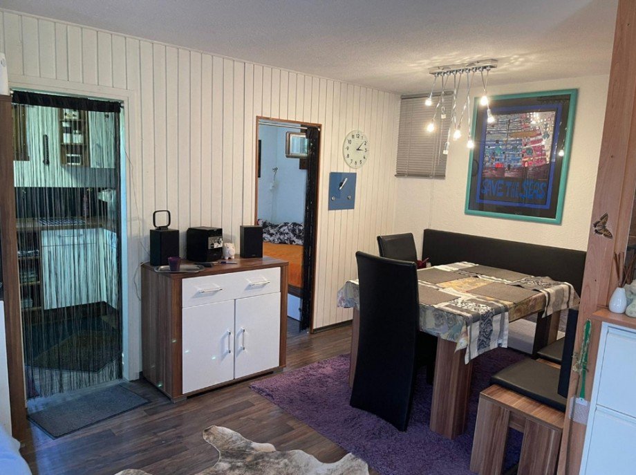 Zugang K�che, Schlafzimmer Ferienhaus Bretzfeld / Geddelsbach