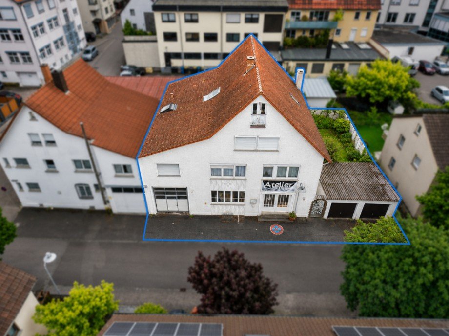 Stra�enansicht Mehrfamilienhaus Lauffen am Neckar