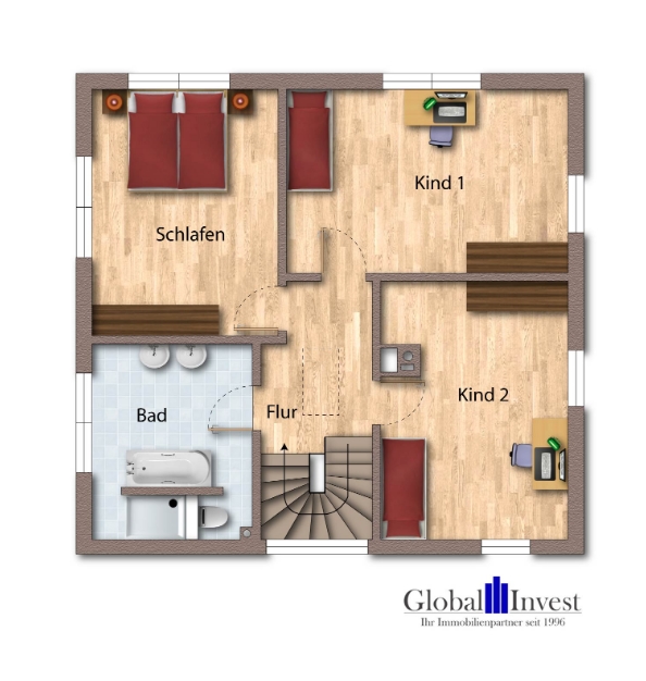 Dachgeschoss Einfamilienhaus Angelbachtal