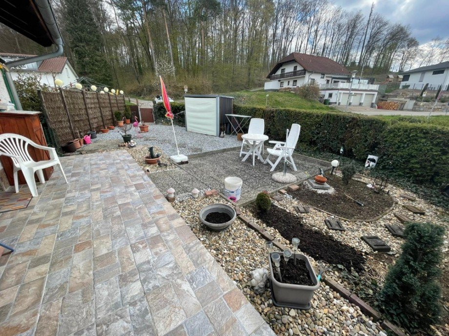 Terrasse und Garten Erdgeschosswohnung Sinsheim