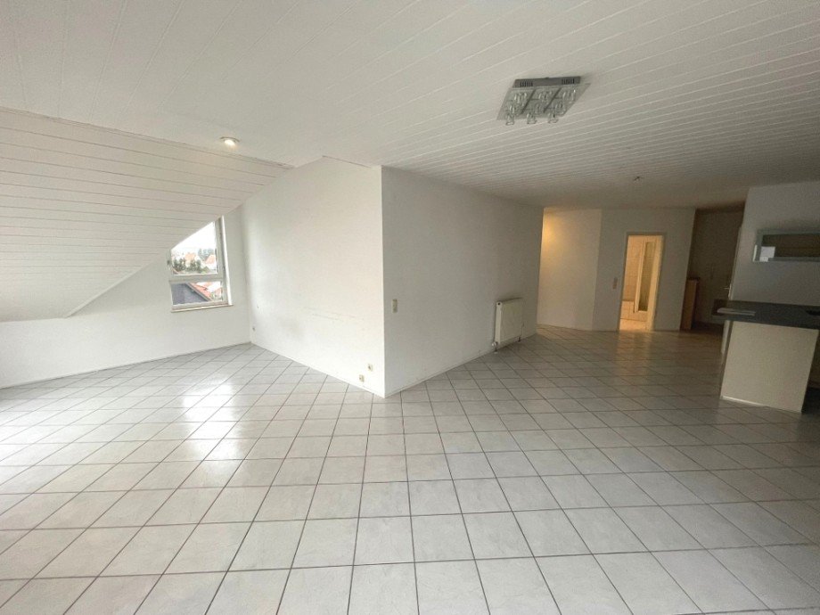 Wohnzimmer Dachgeschosswohnung Angelbachtal / Michelfeld