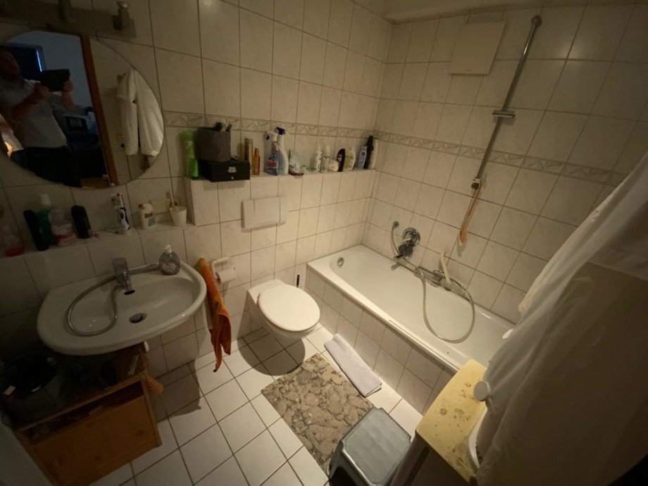 Badezimmer Dachgeschosswohnung Mosbach