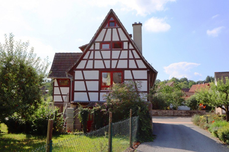 R�ckansicht Einfamilienhaus Sinsheim / Ehrst�dt