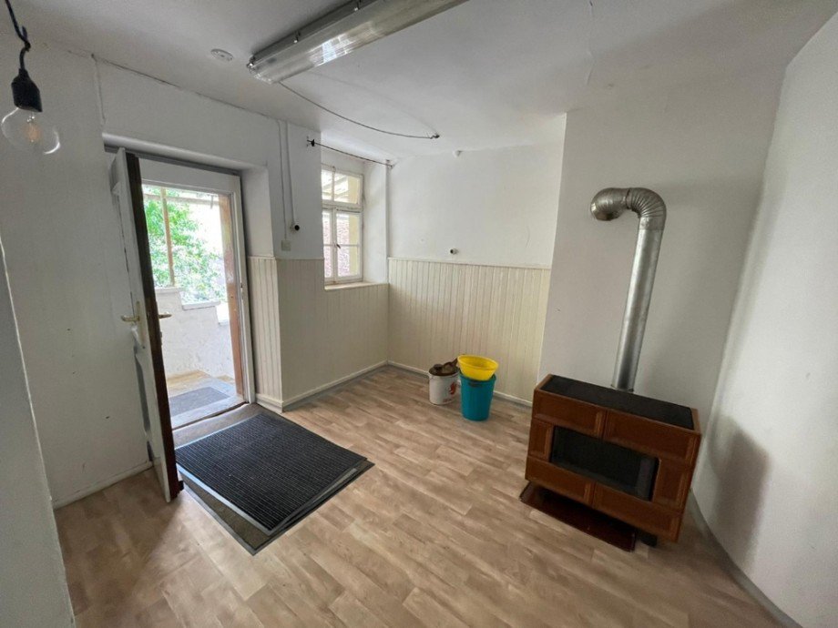 Stube mit Hinterausgang Bauernhaus M�hlhausen / Tairnbach
