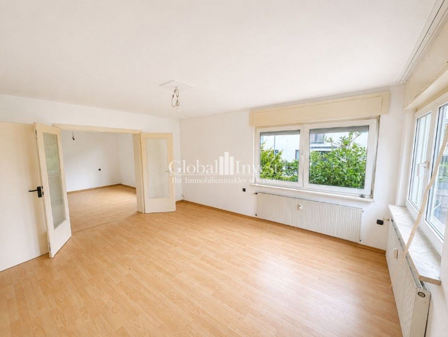 Wohnzimmer EG Zweifamilienhaus Stutensee / Friedrichstal