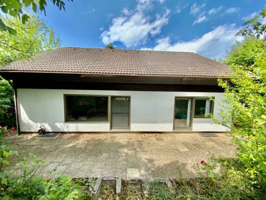 Hausansicht R�ckseite Einfamilienhaus Sinsheim / Rohrbach