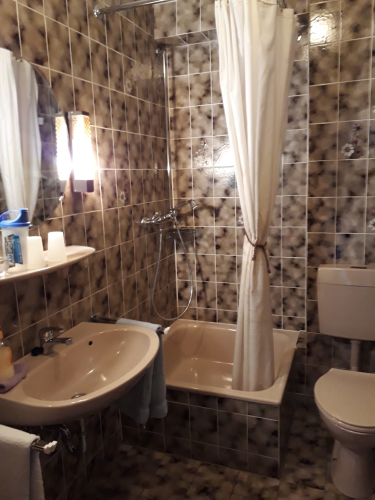 Badezimmer Erdgeschosswohnung Sch�nwald im Schwarzwald