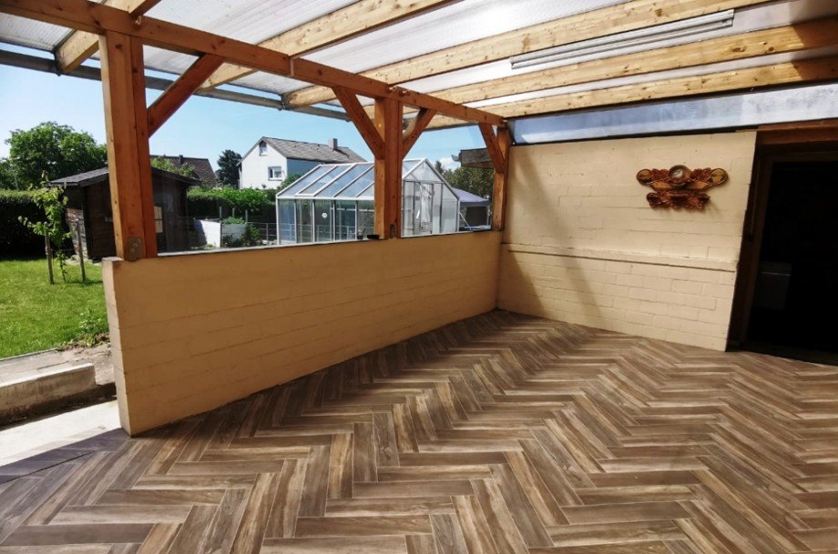 Terrasse Reiheneckhaus Bad Friedrichshall