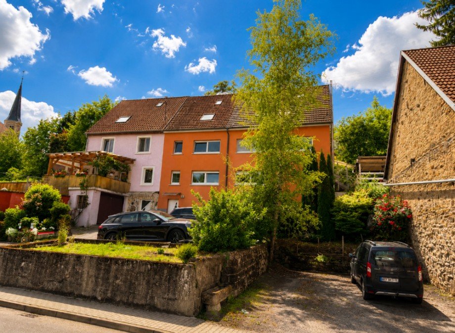 Stra�enansicht Einfamilienhaus Sinsheim / Waldangelloch
