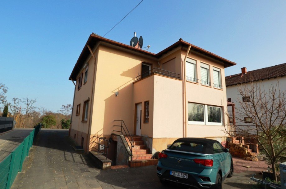 Gartenansicht Zweifamilienhaus Ludwigshafen am Rhein / Mundenheim