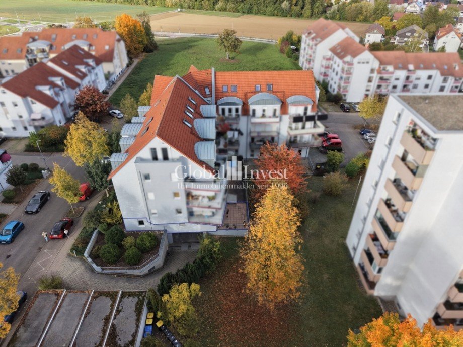 Drohnenaufnahme Erdgeschosswohnung Eppingen