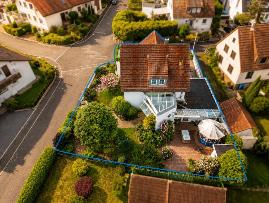 Luftbild Einfamilienhaus Flein