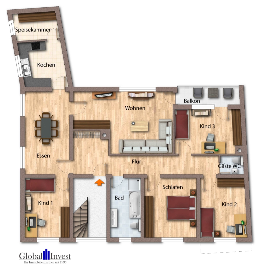  Etagenwohnung Sinsheim / Adersbach