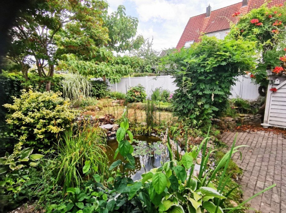 Garten Doppelhaush�lfte Gundelsheim