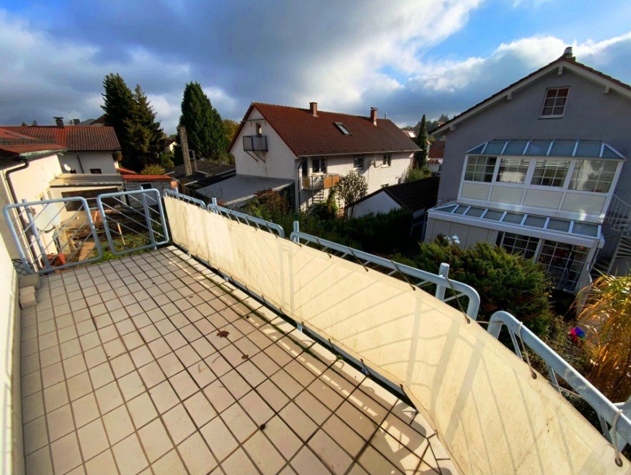 Balkon Erdgeschosswohnung Waibstadt