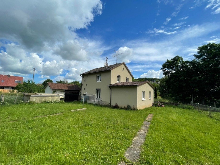 Gartenansicht Einfamilienhaus Seckach