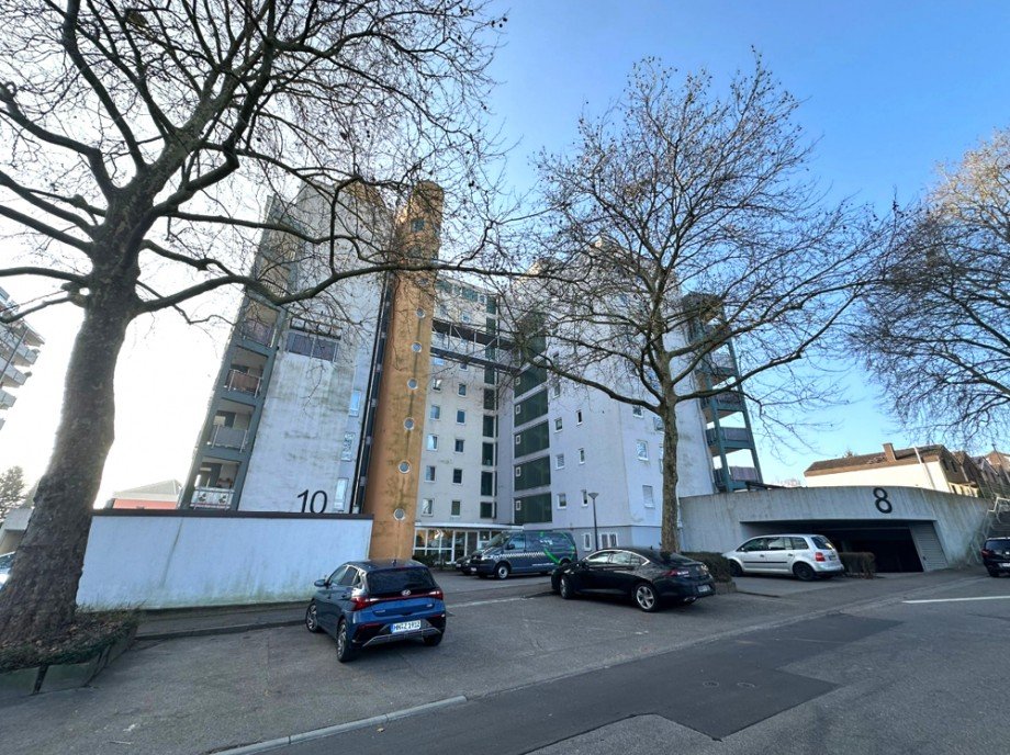 Ansicht Vorderseite Etagenwohnung Sinsheim