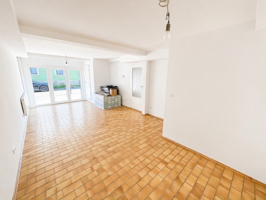 Wohnzimmer Erdgeschoss Einfamilienhaus Sinsheim / Steinsfurt