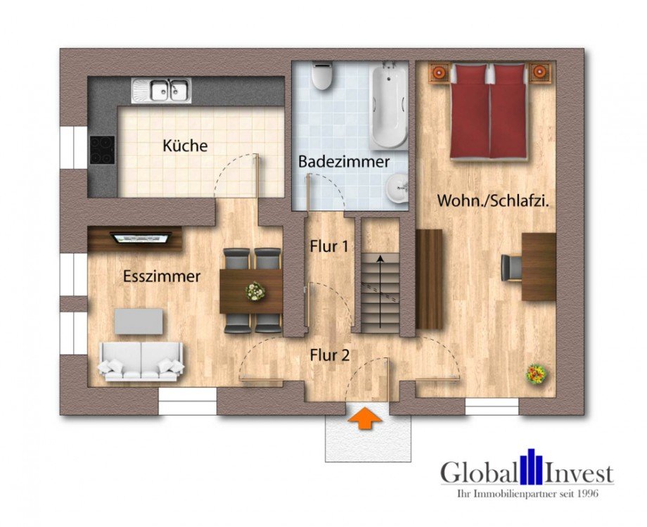 Erdgeschoss Mehrfamilienhaus Sinsheim