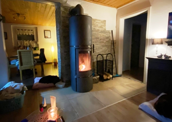 Wohnzimmer Doppelhaush�lfte Elztal / Dallau