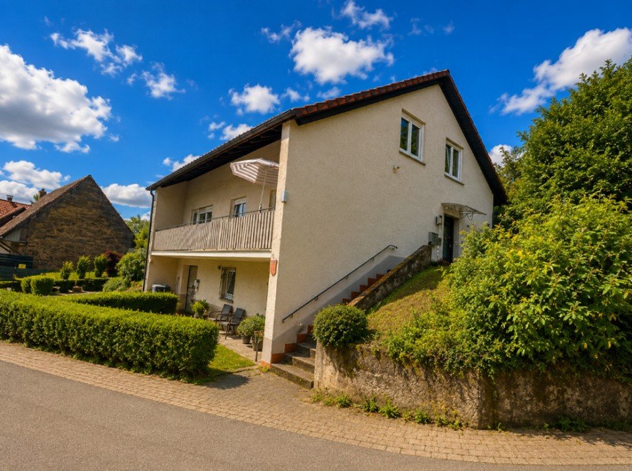 Ansicht Hauseingang Einfamilienhaus Aglasterhausen / Michelbach