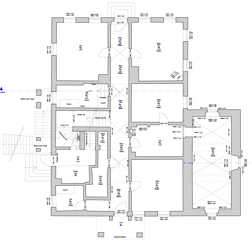Grundriss Schenkenau EG Villa Waidhofen / Schenkenau