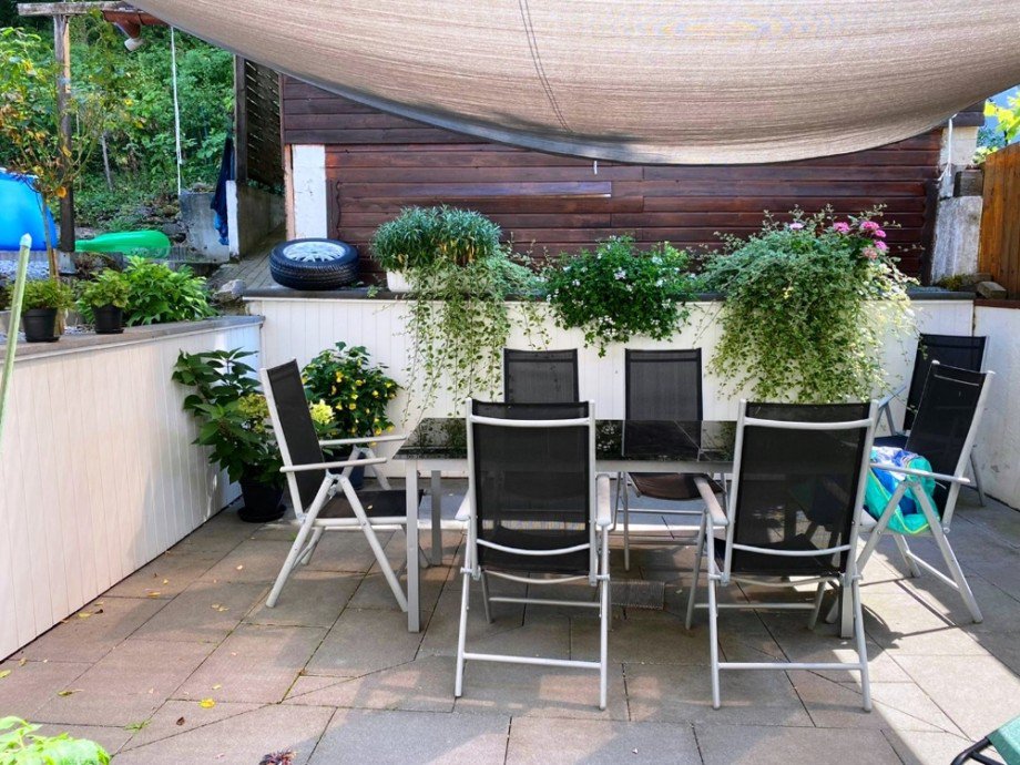 Terrasse Doppelhaush�lfte Elztal / Dallau