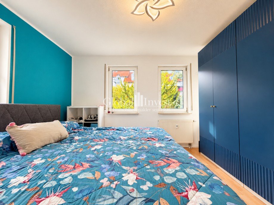 Schlafzimmer Erdgeschosswohnung Eppingen