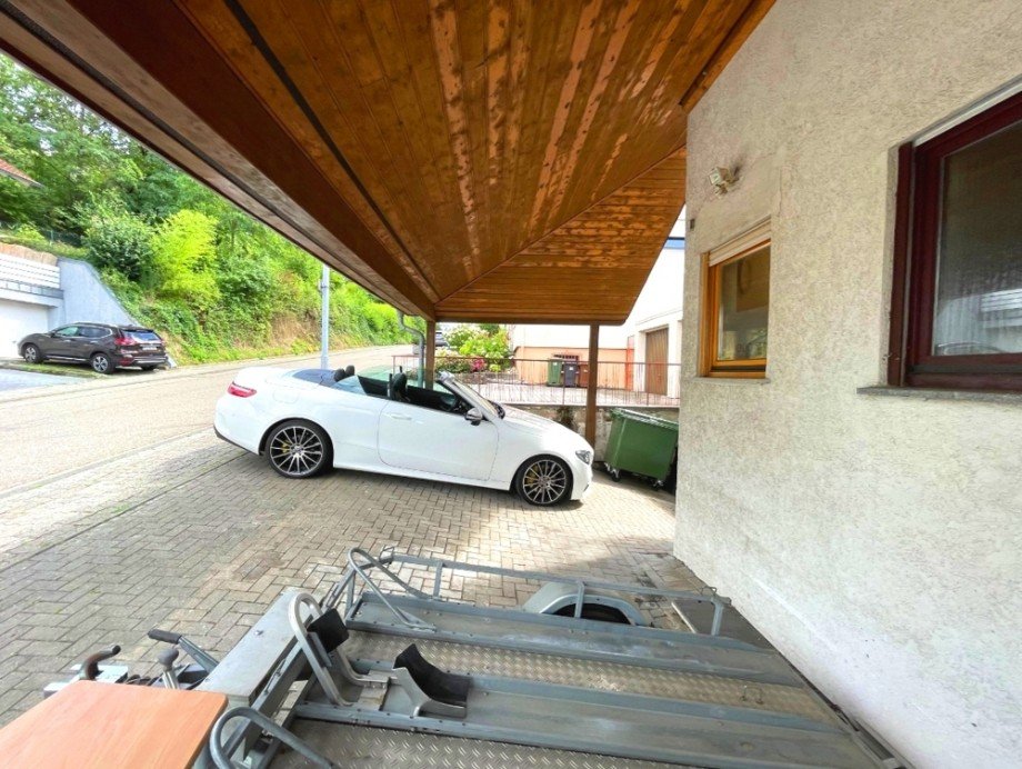 Carport Doppelhaush�lfte M�hlhausen