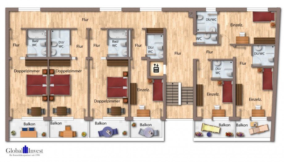 2. OG G�stehaus Haus Hardheim / Schweinberg