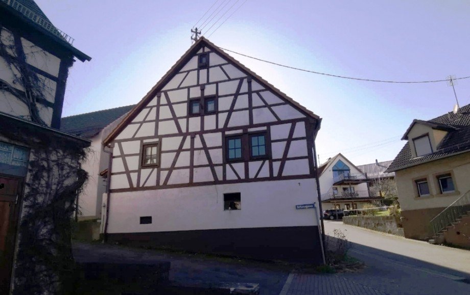 Seitenansicht Einfamilienhaus Seckach / Zimmern