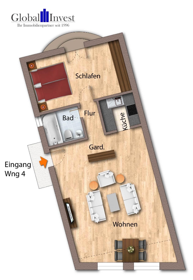 Wohnung 4 Mehrfamilienhaus �stringen