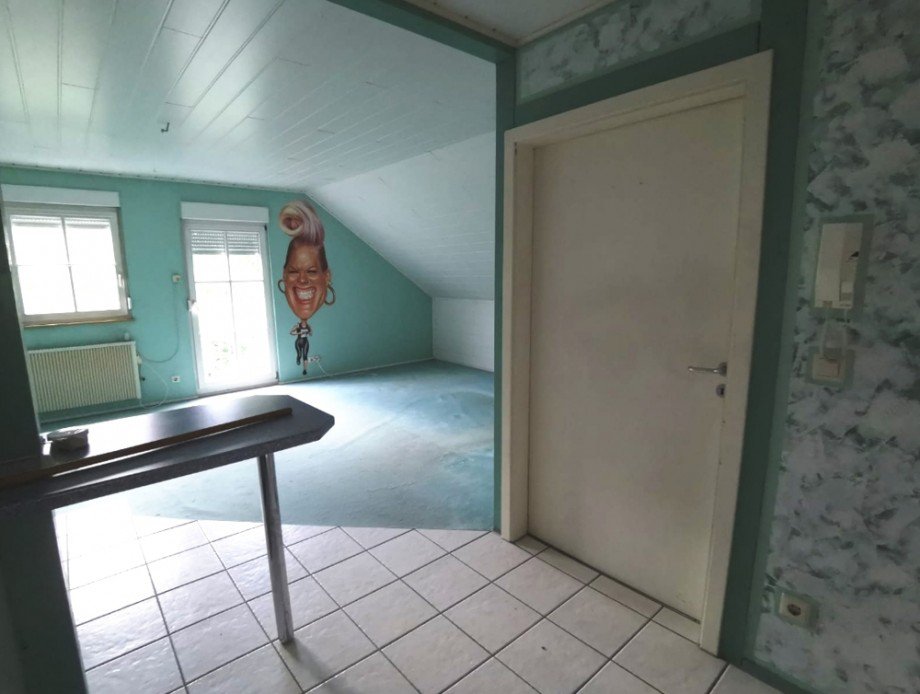 Wohnzimmer DG Doppelhaush�lfte Gundelsheim