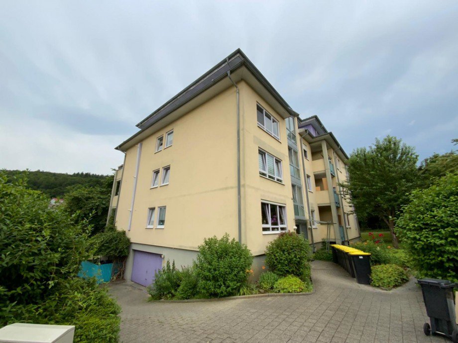 Hausansicht Dachgeschosswohnung Mosbach