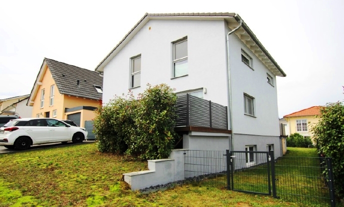 Ansicht Einfamilienhaus Angelbachtal